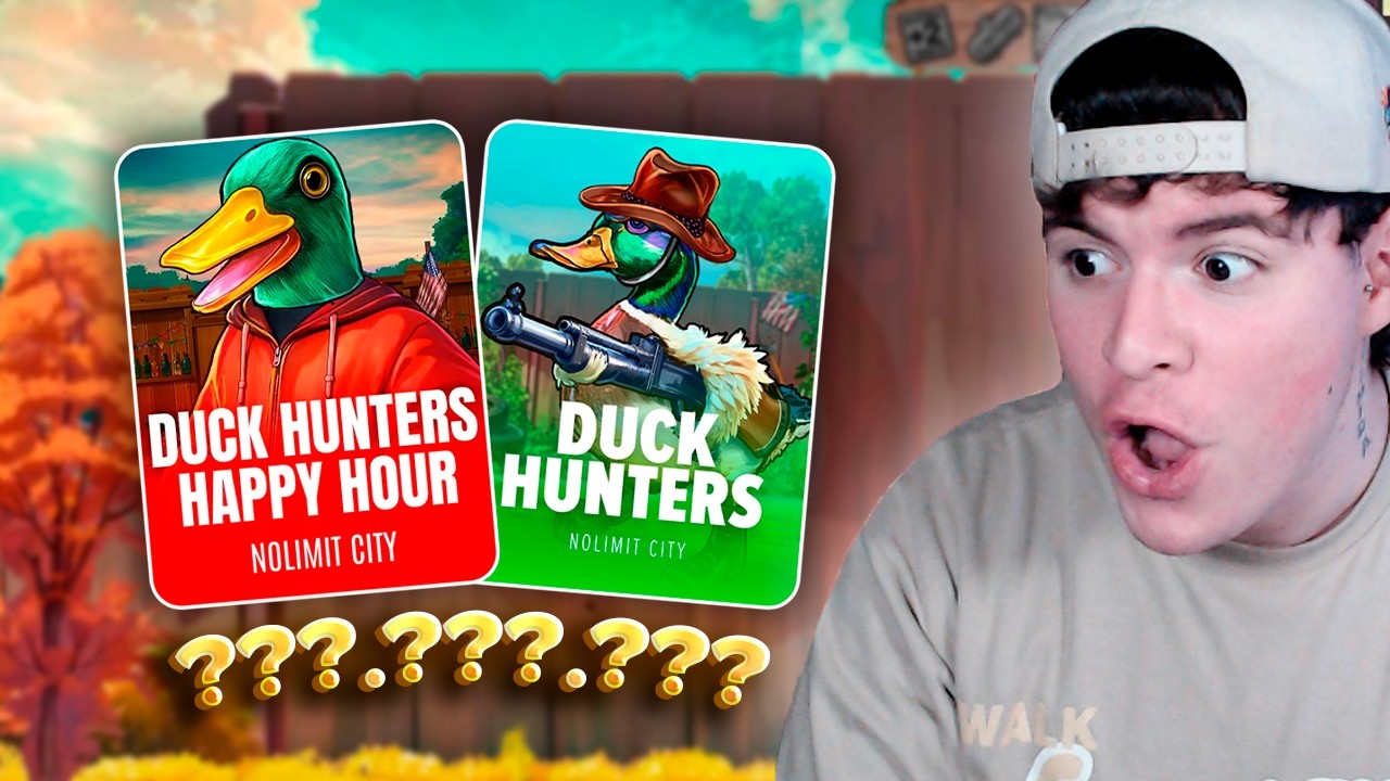 ME VOLV&Iacute; LOCO EN LAS DUCK HUNTERS😱🎰💸