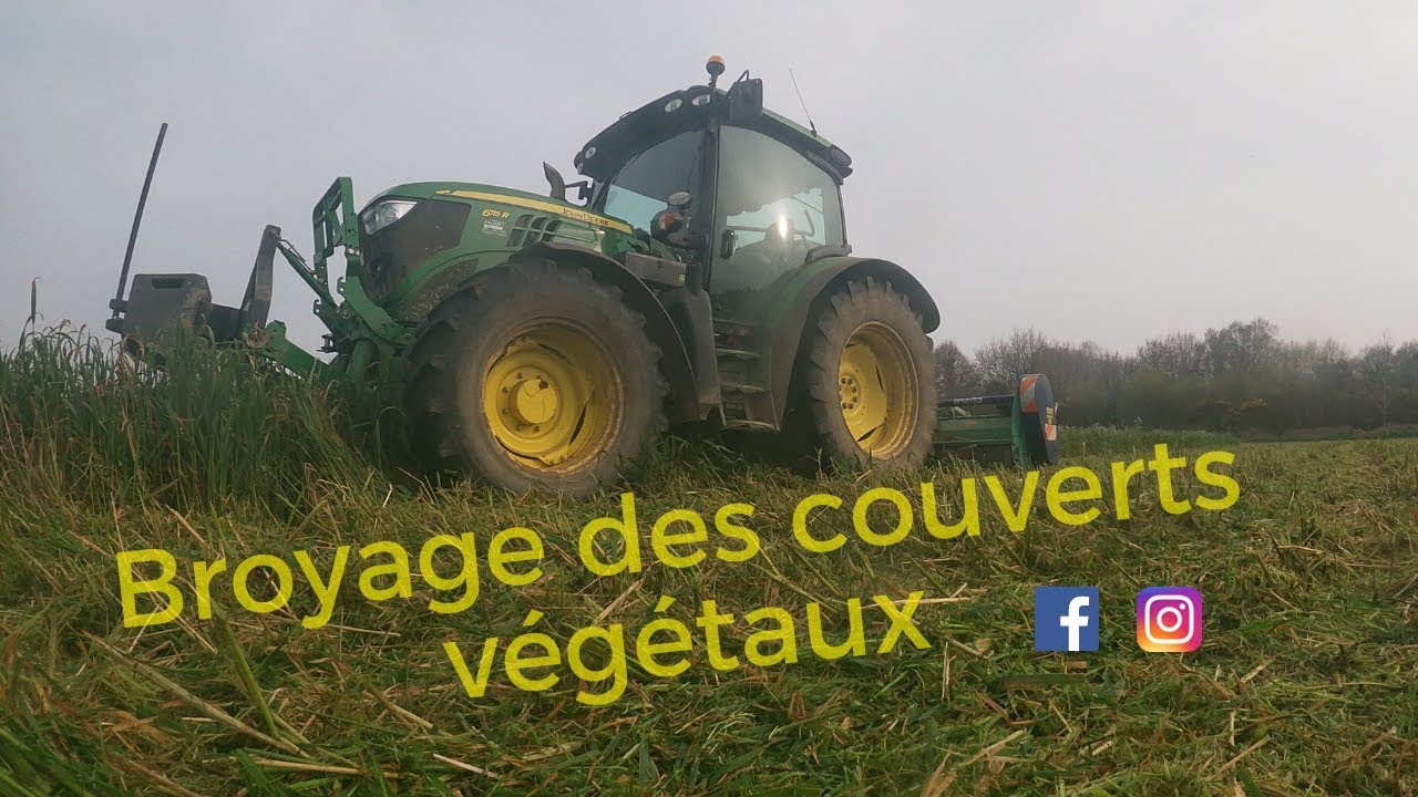 BROYAGE DES COUVERTS VÉGÉTAUX /JD / DESVOYS