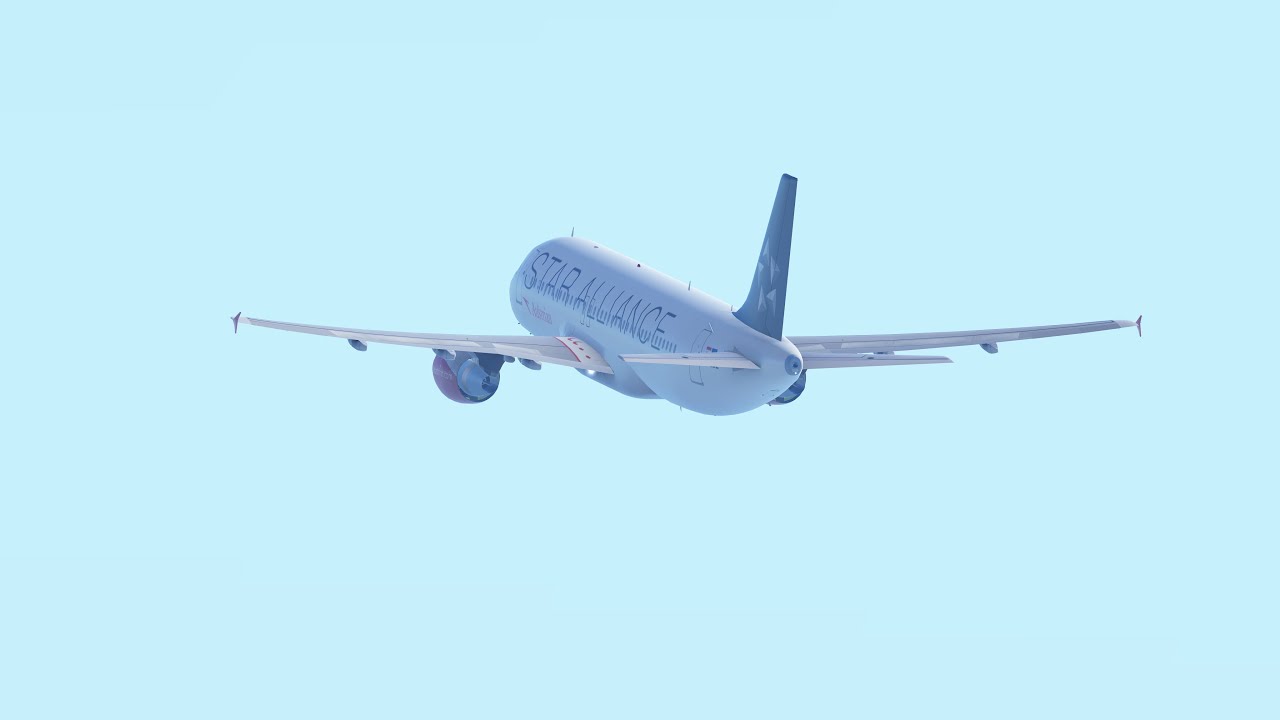 Austrian Airlines - Star Alliance Airbus A320-200 takeoff VIE/LOWW RWY 11 (Infinite Flight)