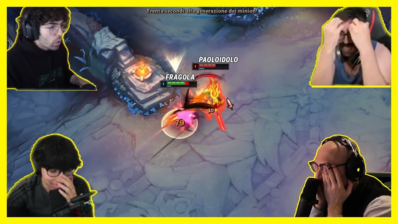 PAOLO E FRAGOLA 1V1 🤯 PAOLO FA PIANGERE UNO STREAMER😥 - Best of CLIP DELLA SETTIMANA LOL Italia #53