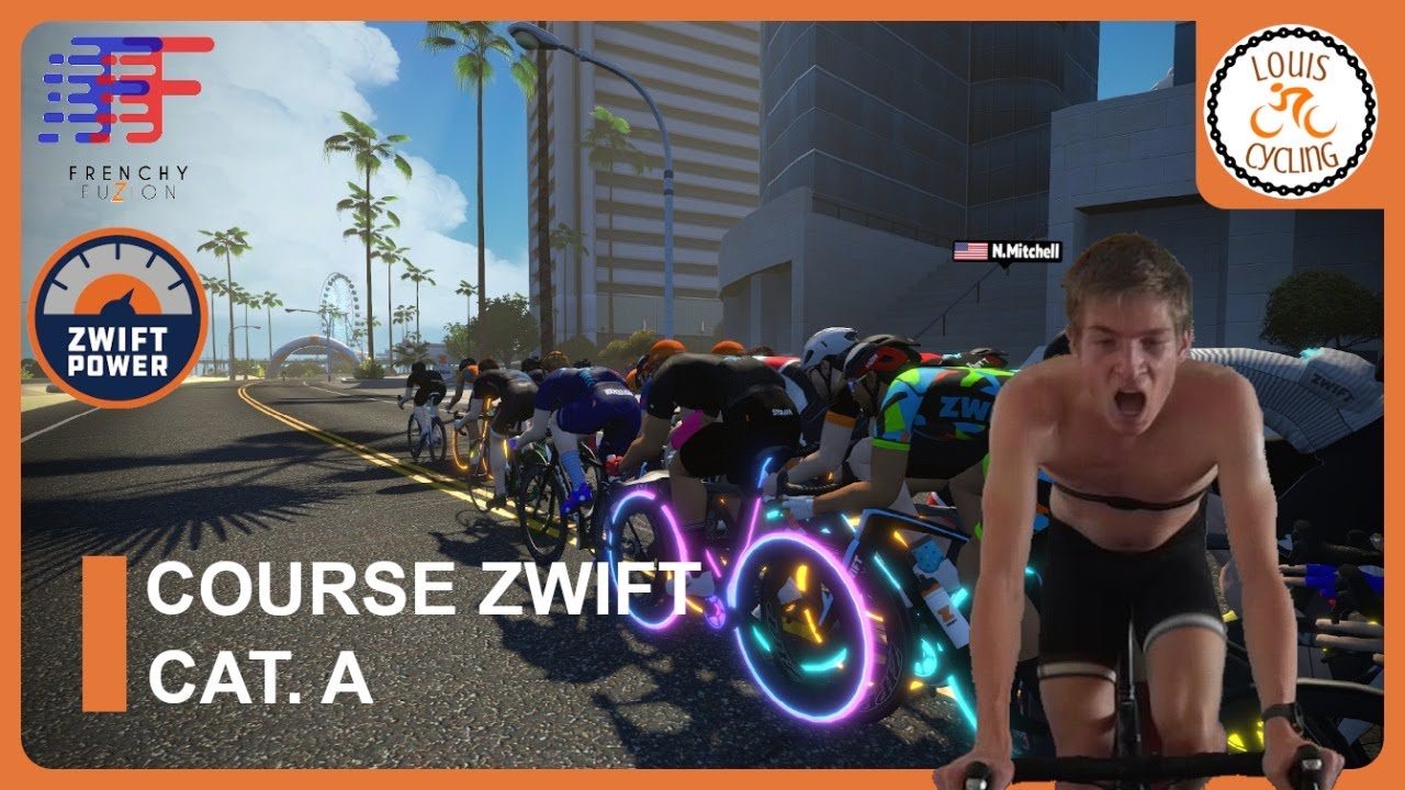 COURSE ZWIFT ! FRENCHY FUZION | CAT. A