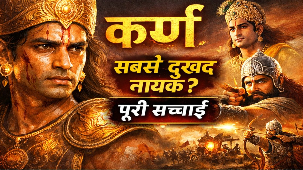 “कर्ण – महाभारत का सबसे बड़ा त्रासदी नायक | जन्म से मृत्यु तक पूरी सच्चाई | RD Academy Selection