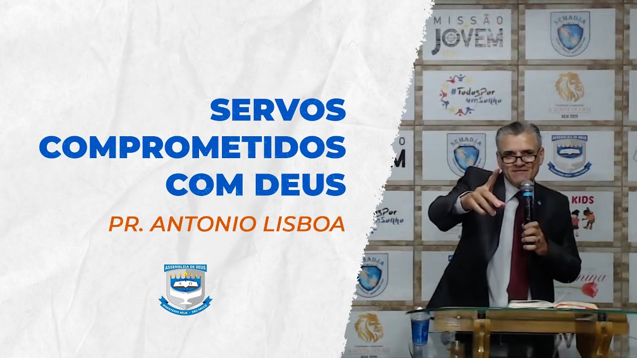 Servos comprometidos com Deus | Pr. Antônio Lisboa | Marcos 8:34-37