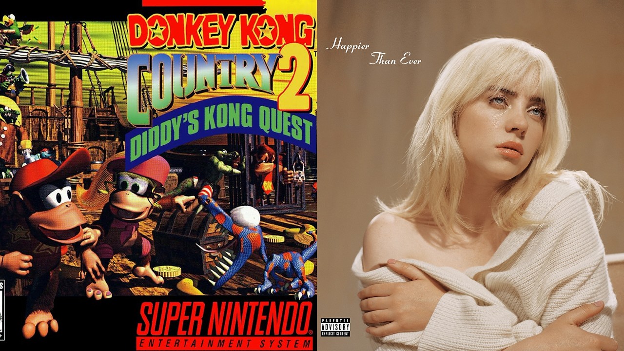 Donkey Kong Country 2, Billie Eilish - Forest Interlude vs Getting Older (Mashup)
