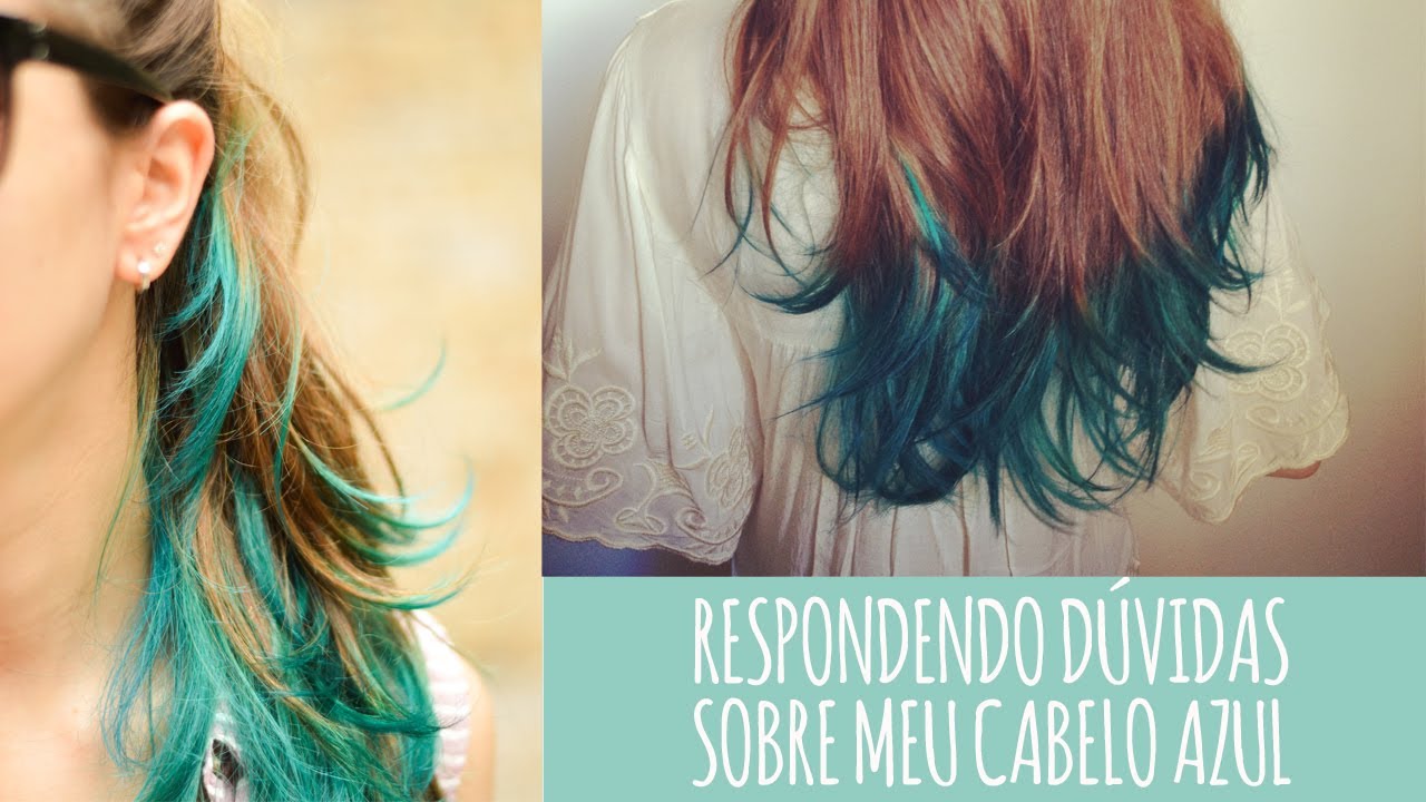 Respondendo Dúvidas Sobre Meu Cabelo Azul