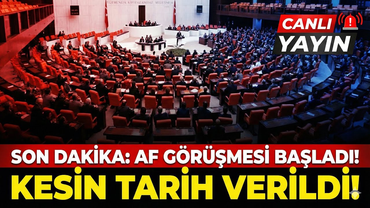 Af Yasası G&uuml;ndemi Hareketlendi: Yeni D&uuml;zenleme Sinyali