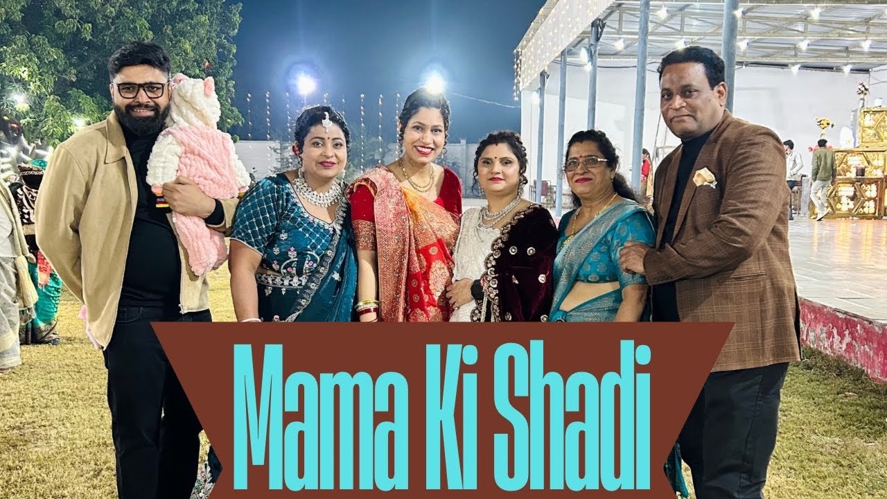 Mannat Ne Attend Ki Mama Ki Shadi🤩 Aliya Ka Favorite Saree Look🥻 #trending 