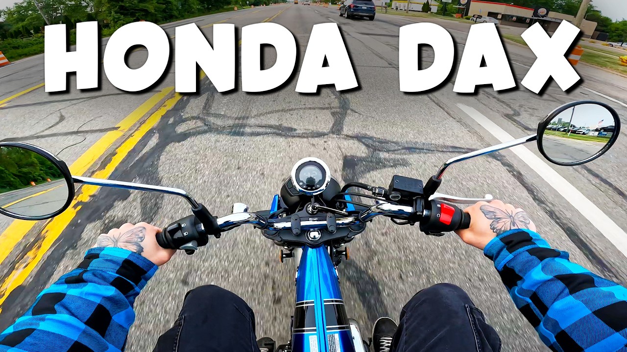 Обзор Honda Dax 125 2025 года | Лучше, чем Monkey или Trail 125?