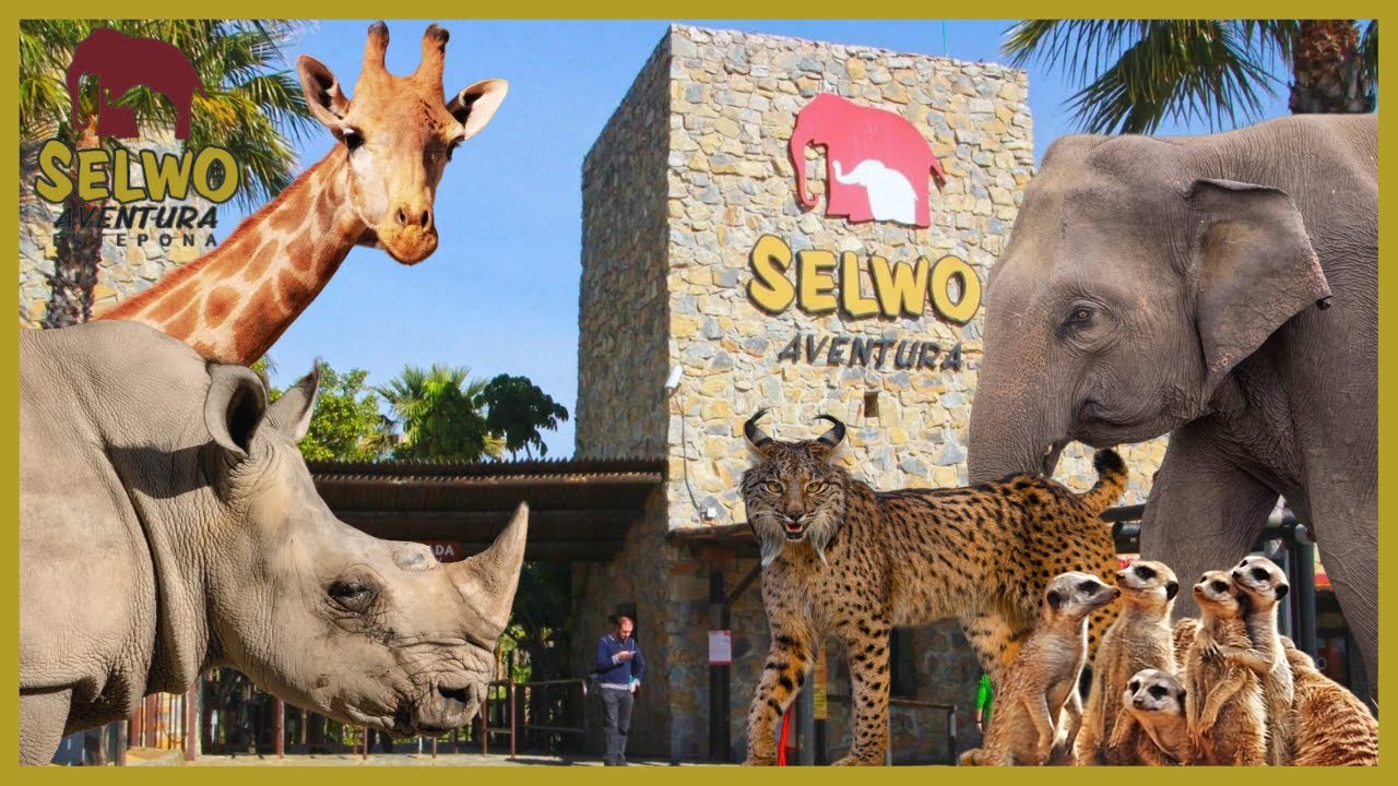 🐘SELWO AVENTURA ESTEPONA 🐘| ZOO TOUR 2023 | Una aventura por África