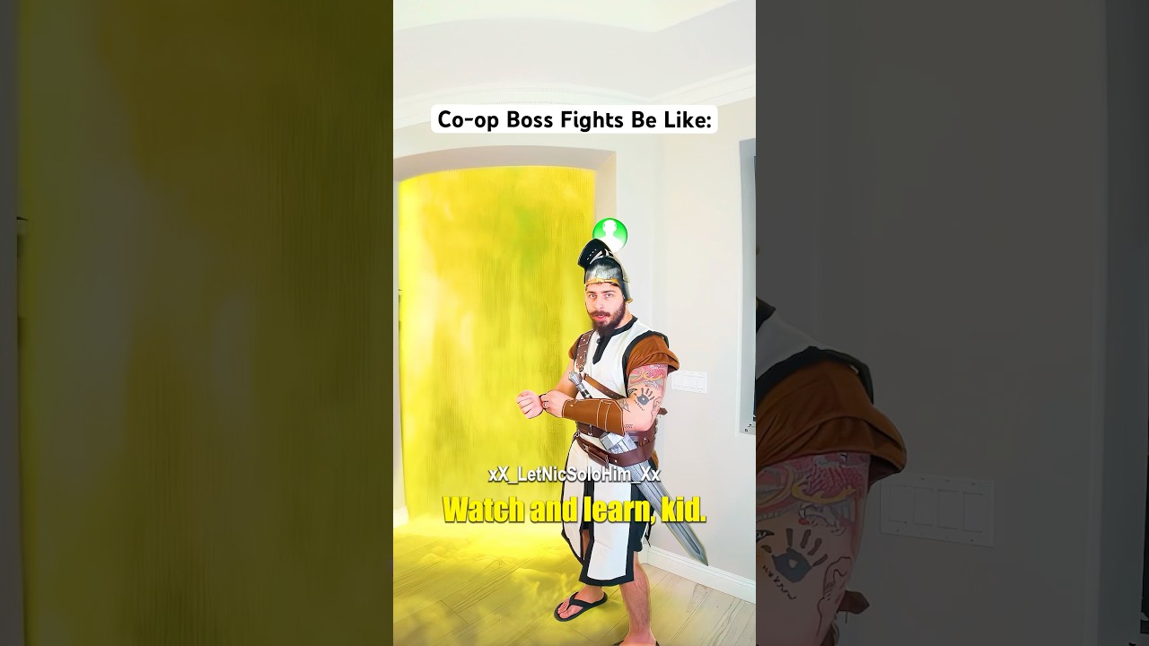 Co-op Boss Fights Be Like&hellip;