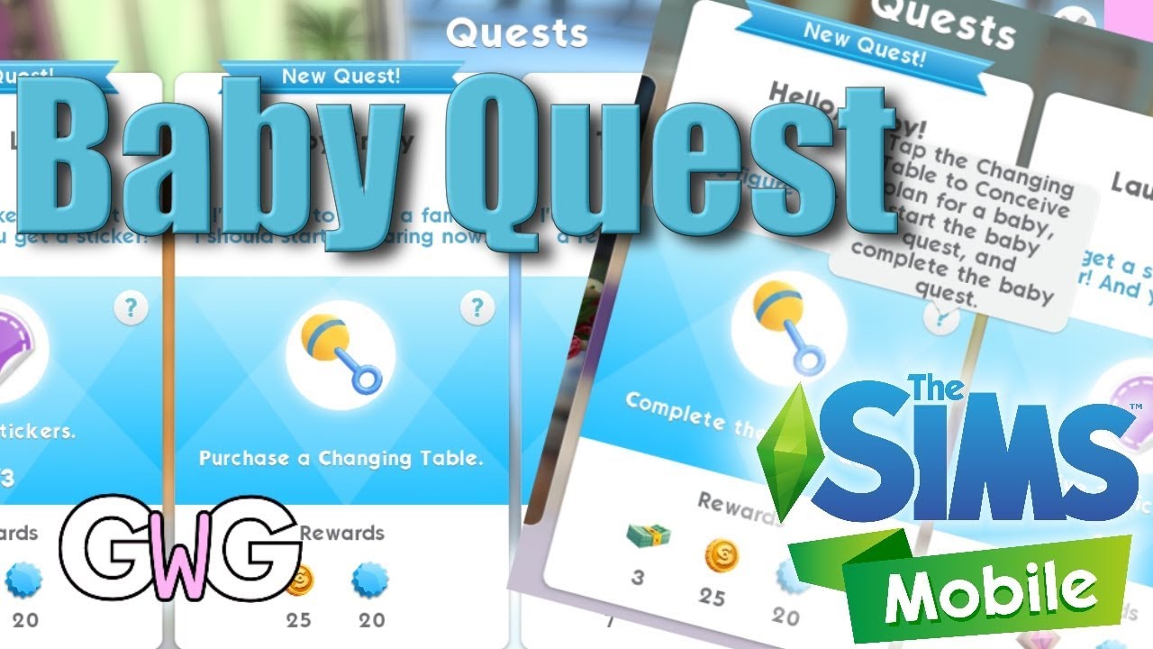 The Sims Mobile- Baby Quest
