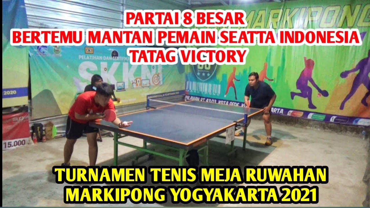 Tatag Victory vs Deny Blocker Oke Sport ||| Turnamen Tenis Meja Ruwahan Markipong Yogyakarta 2021