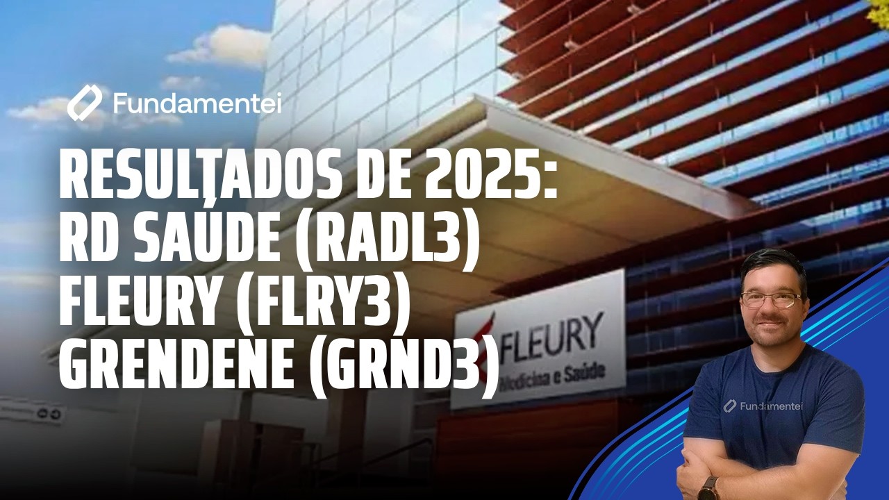 Live #322| Resultados de 2025: RD Saúde (RADL3), Fleury (FLRY3) e Grendene (GRND3)
