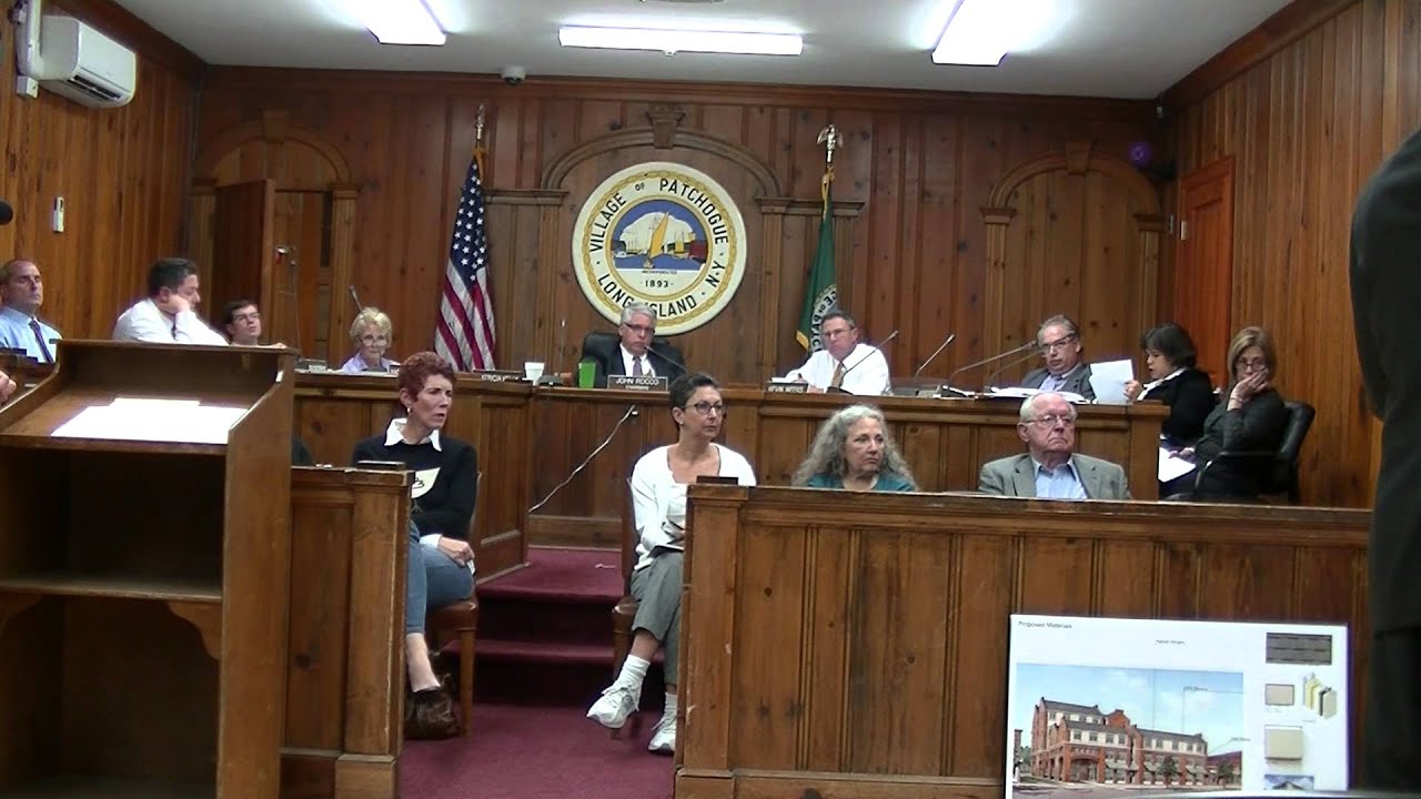 Patchogue Village Planning Board Meeting (with ARB) 10-22-13 Part One