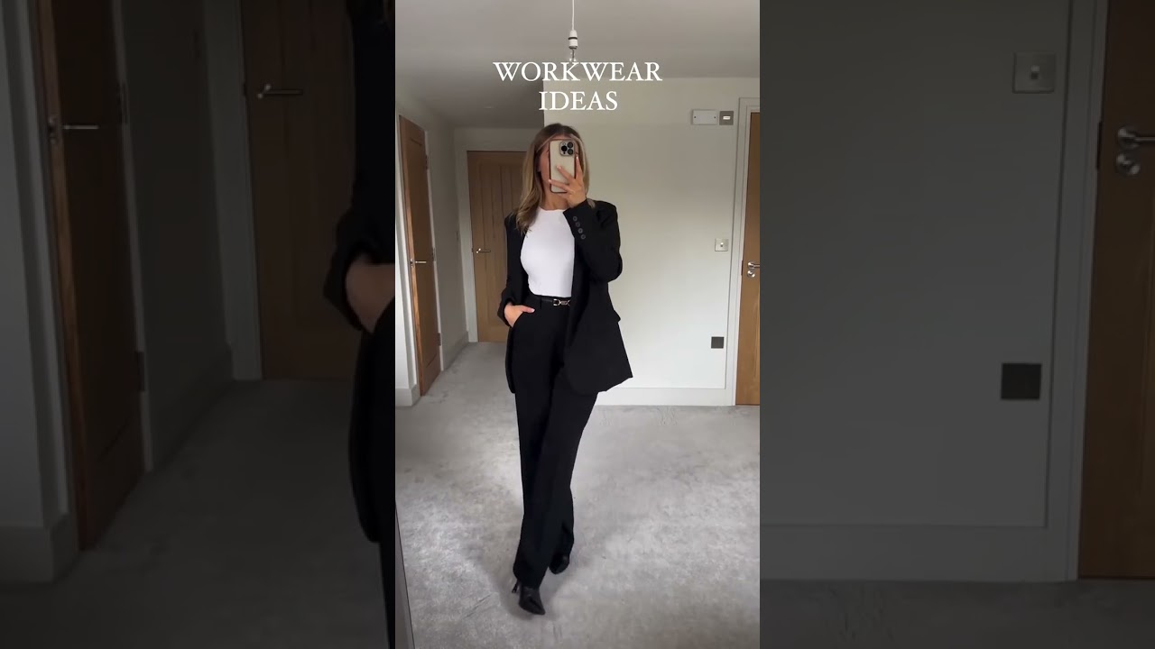 Stylish & Comfortable Work Outfits | Chic Office Looks for Every Day✨    