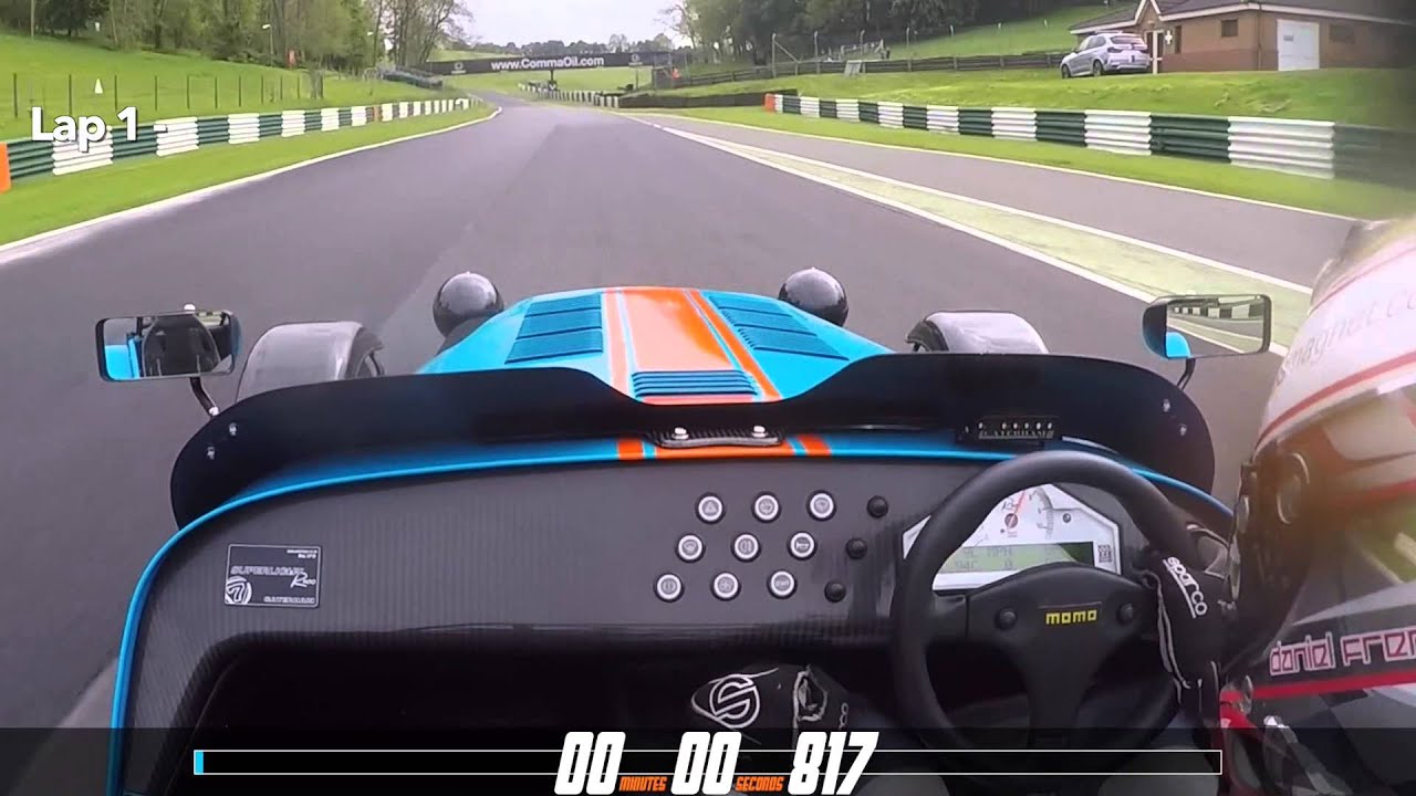 Three Laps of Cadwell Park in my Caterham R500 Duratec Superlight - MSV Track Day 25th May 2015