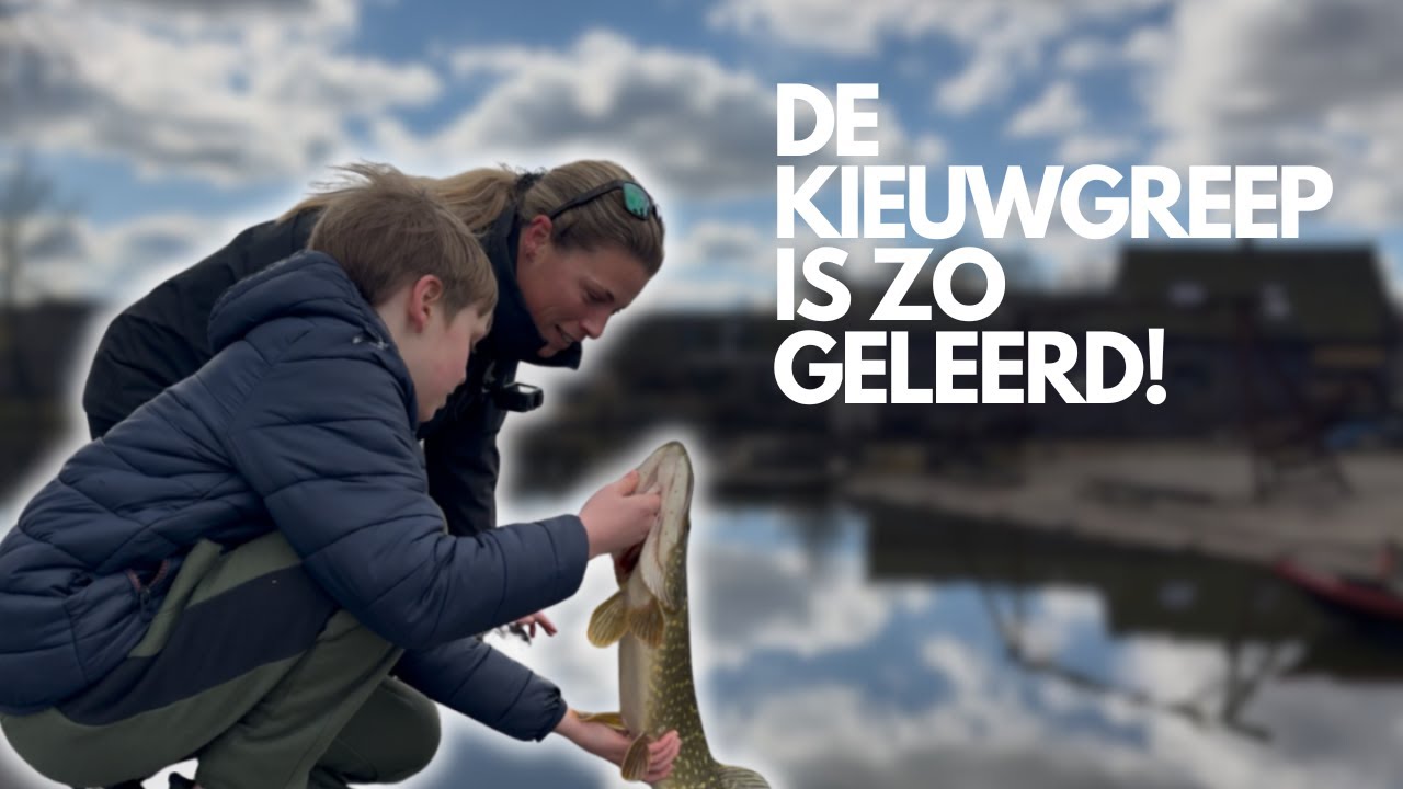 SNOEKEN MET SUCCES: Gabriël VANGT zijn ALLEREERSTE snoek! 💪🏼