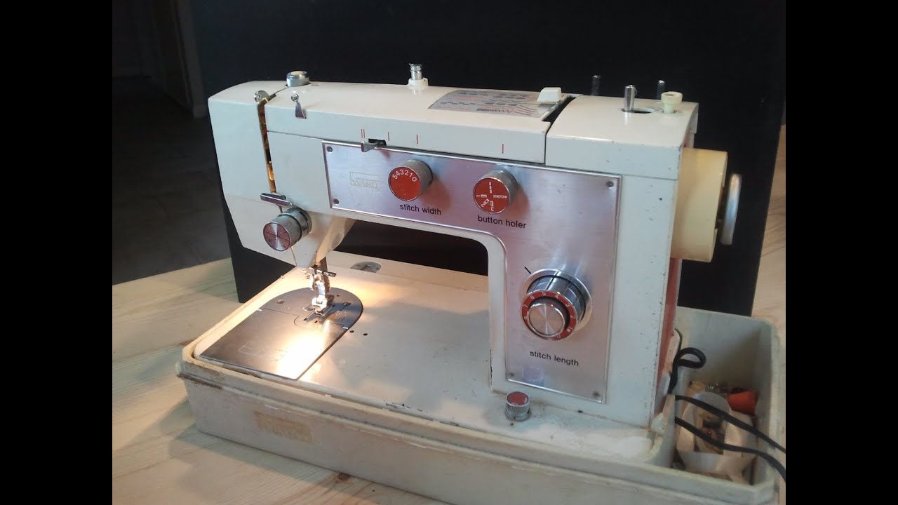 How to thread an old Montgomery Ward sewing machine