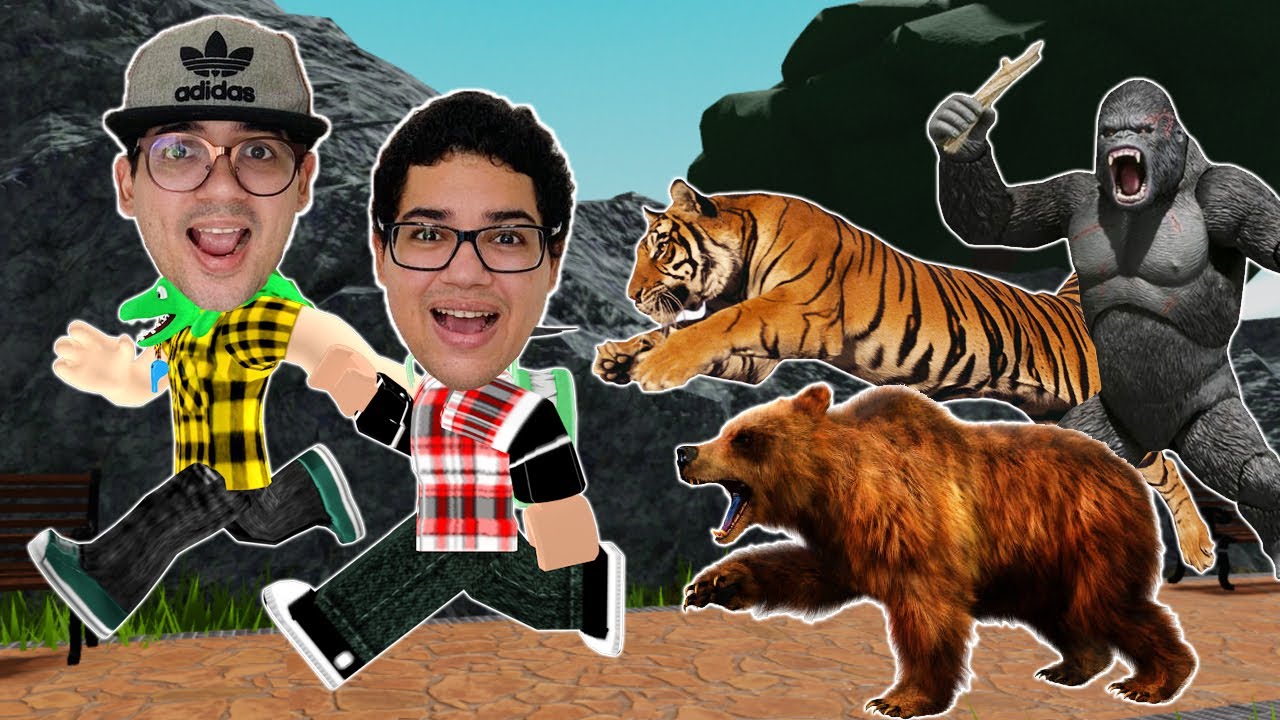 FICAMOS PRESOS NO ZOOLÓGICO E OS ANIMAIS FUGIRAM ATRÁS DA GENTE!!