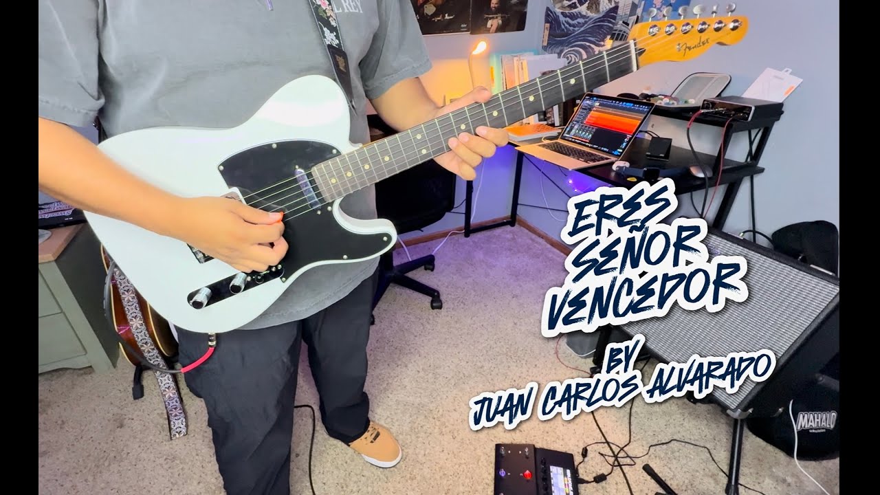 Eres Señor Vencedor - Guitar cover by RICKYVIBES WORSHIP [Original by: Juan Carlos Alvarado]