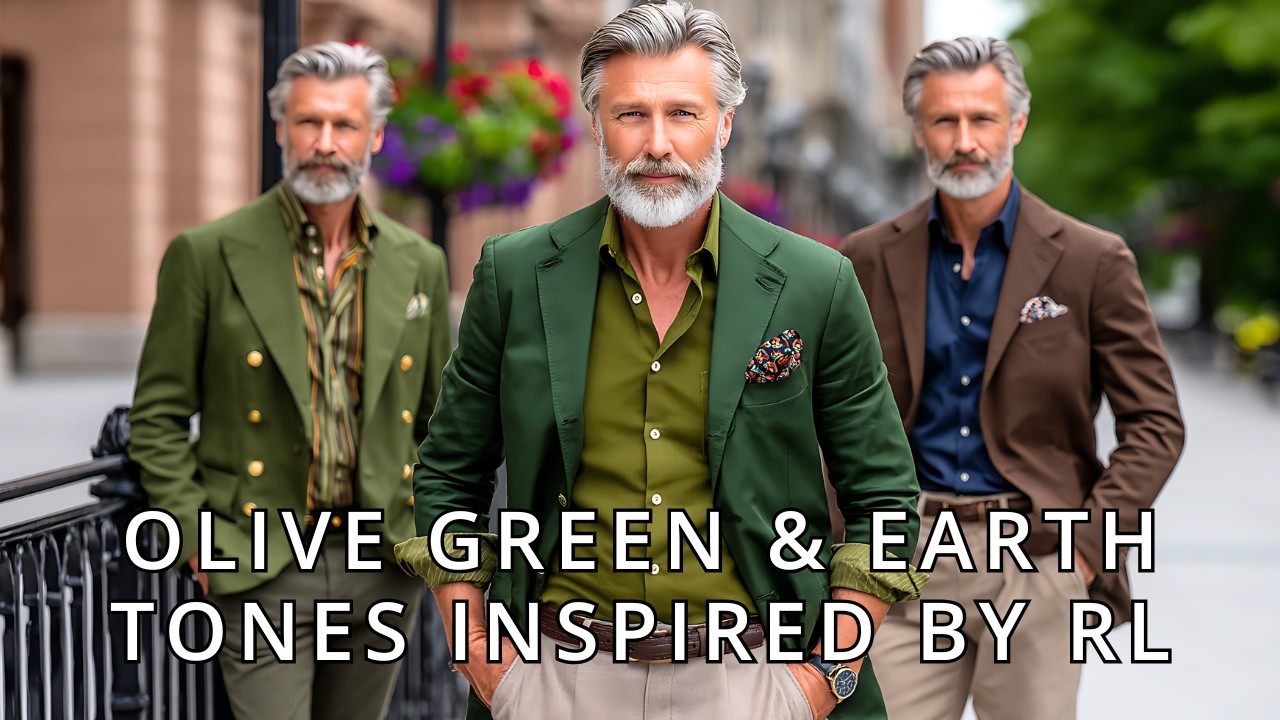 🧥 Ralph Lauren Inspired Olive Green & Earth Tones - Spring 2026 Style for Men Over 40