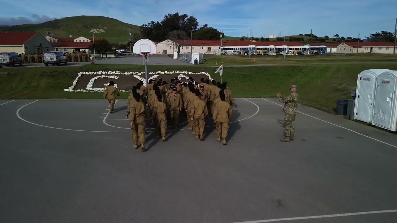 3rd Platoon Family Day Marching Routine