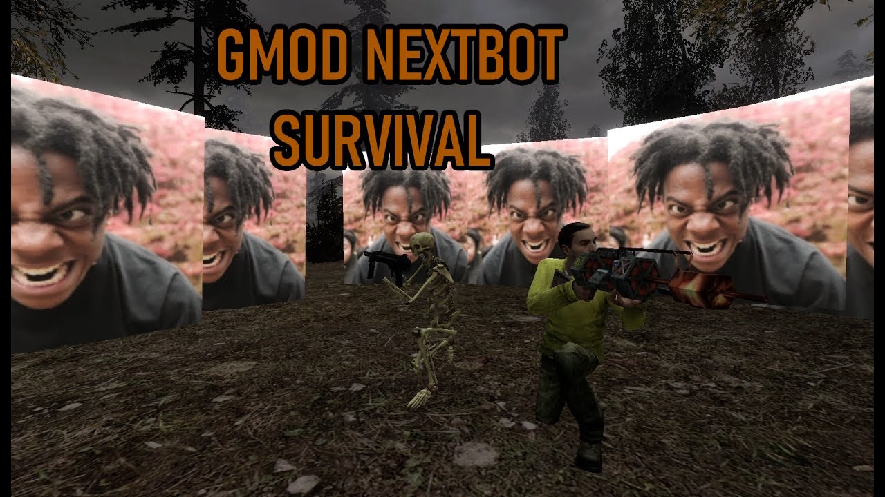IShowSpeed nextbot is stupid.. - Gmod Nextbot Survival
