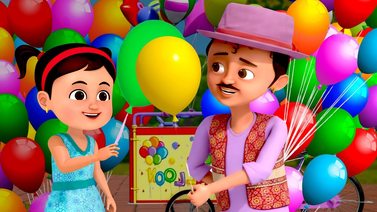 Gubbare Wala | Gubbare Wala V2 + Popular Hindi Rhymes for Kids | Chiku Chime