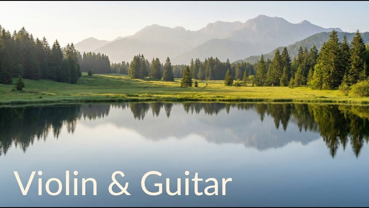 Relaxing Violin & Guitar Music for Deep Calm, Focus & Stress Relief