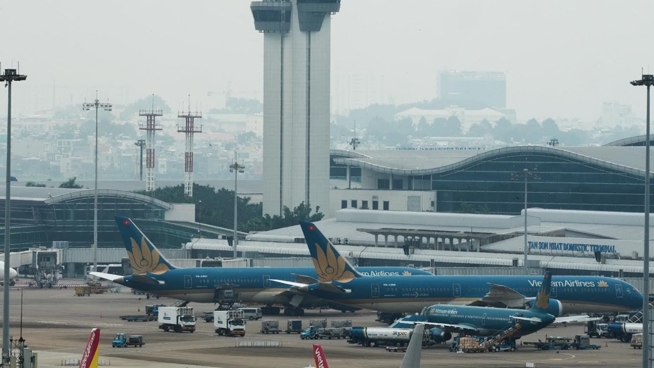 Saigon Airport Ho Chi Minh Plane Spotting Live Stream