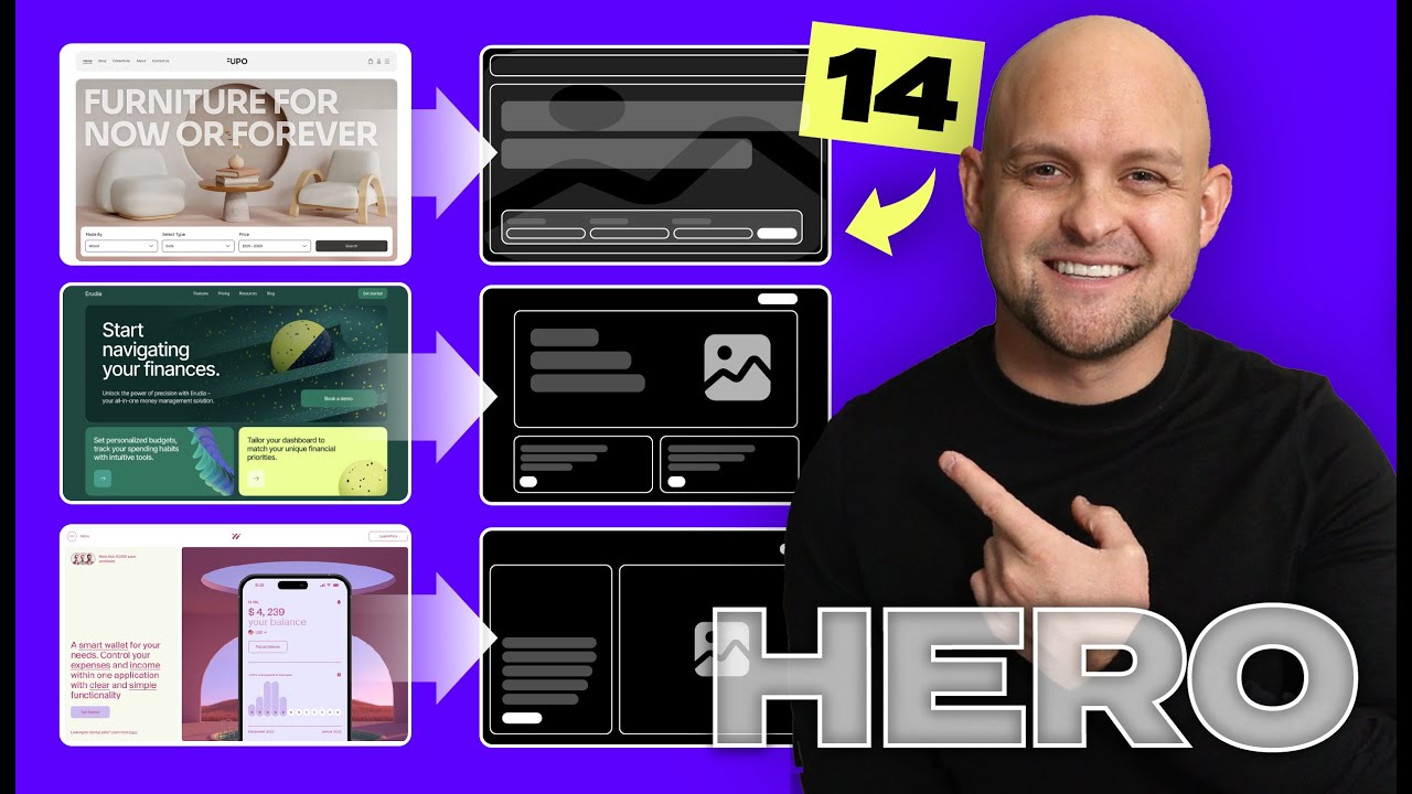 14 примеров макетов HERO, которые вы должны украсть