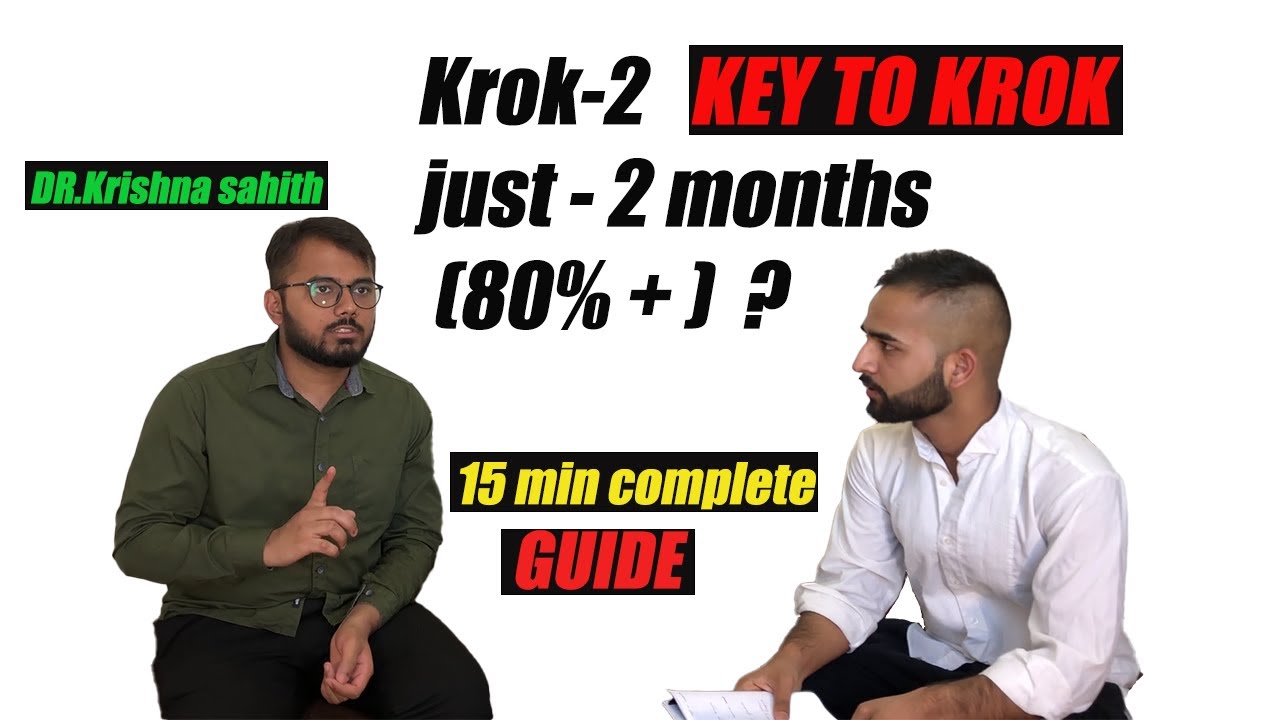 KEY to KROK-2 /KROK-1| All tips and tricks to score high in KROK || Ukraine (MEDICINE)