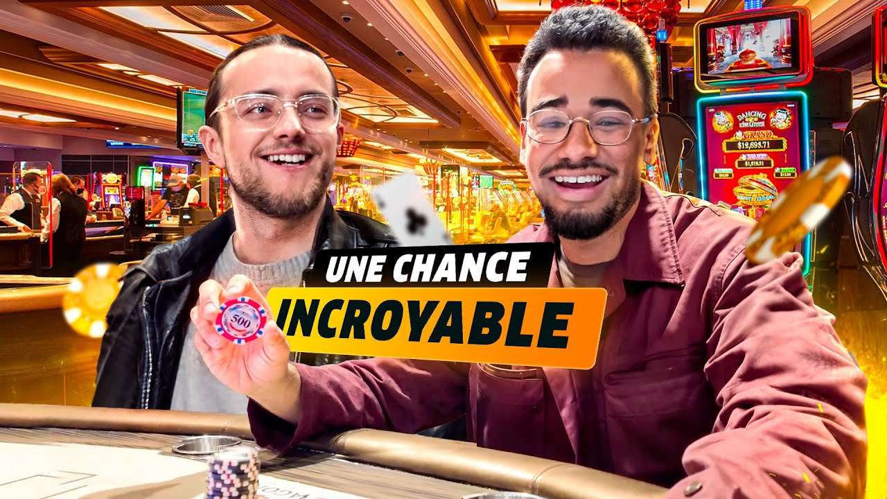 UNE SESSION BLACKJACK IRL AVEC UNE CHANCE INCROYABLE ! (Ft. Mushway)