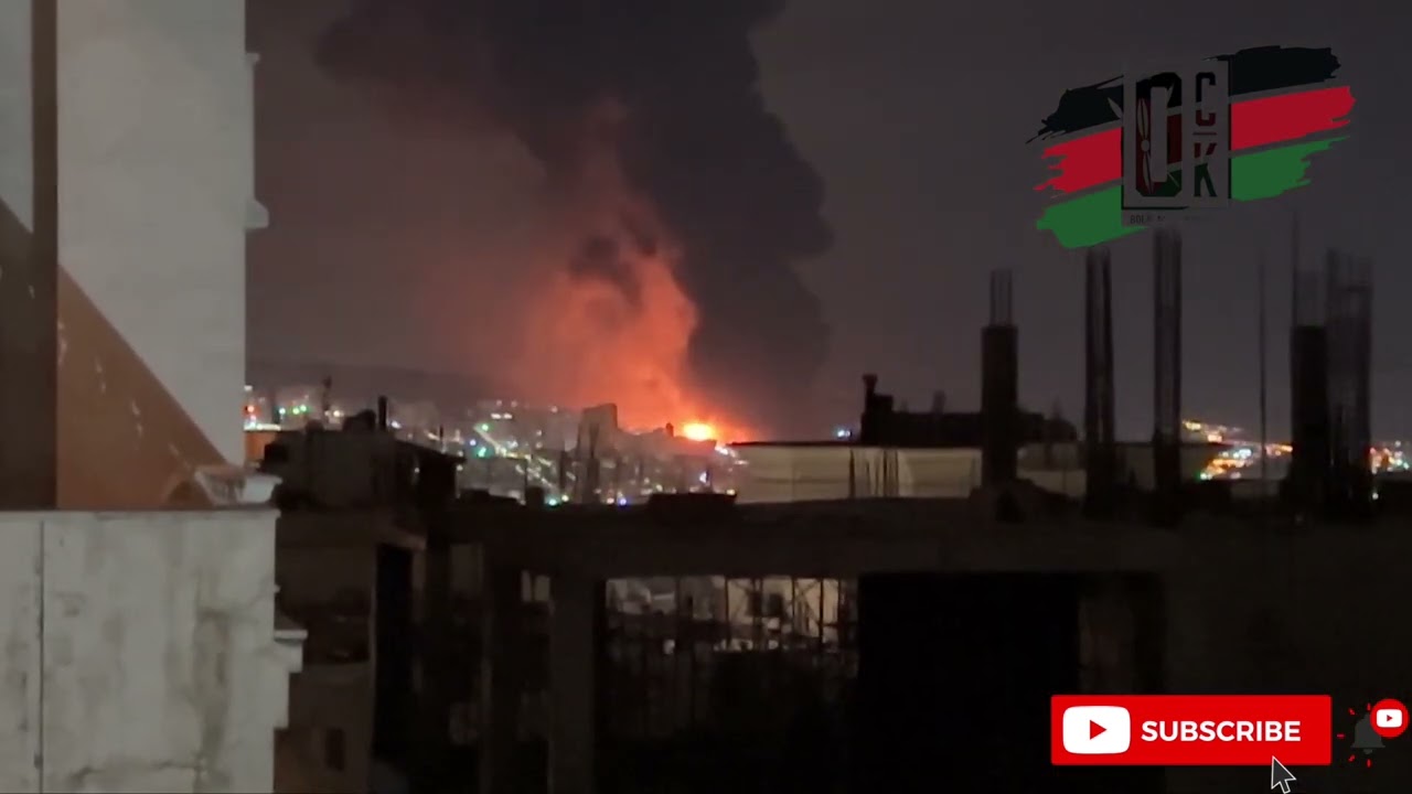 Thick smoke fills sky over Iranian capital as Tehran's Shahran oil refinery reportedly hit