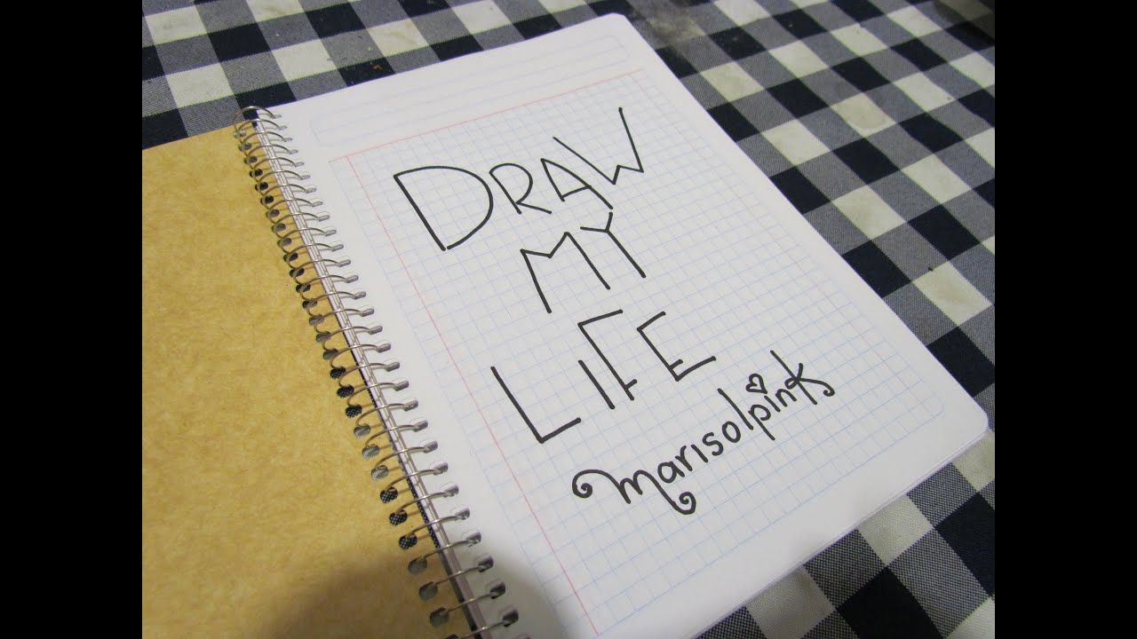 Draw my life Marisolpink