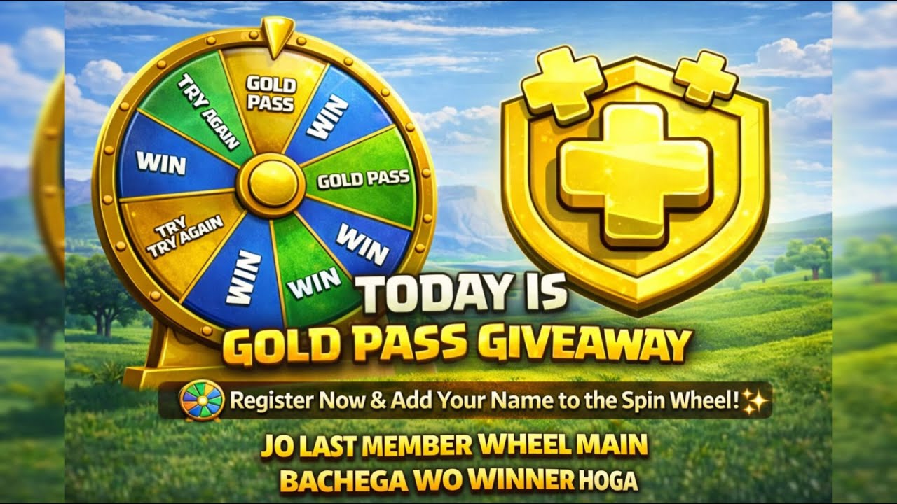 🔴 Today Is BIG LIVE Clash of Clans FREE Gold Pass Giveaway! Base Visit #coclive #TH18 #Goldpass