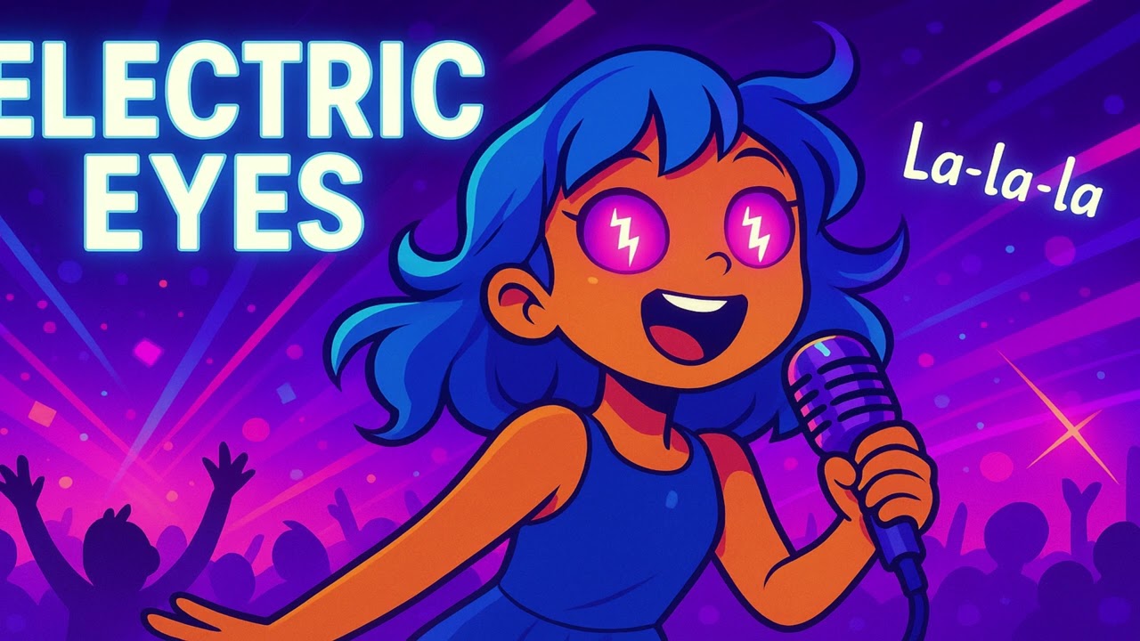 Electric Eyes  | Catchy EDM Pop Song with Cartoon Vibes