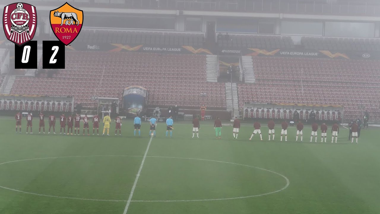 CFR Cluj 0-2 AS Roma | Ultimul meci european pentru Dan Petrescu! | GOLURI & OCAZII