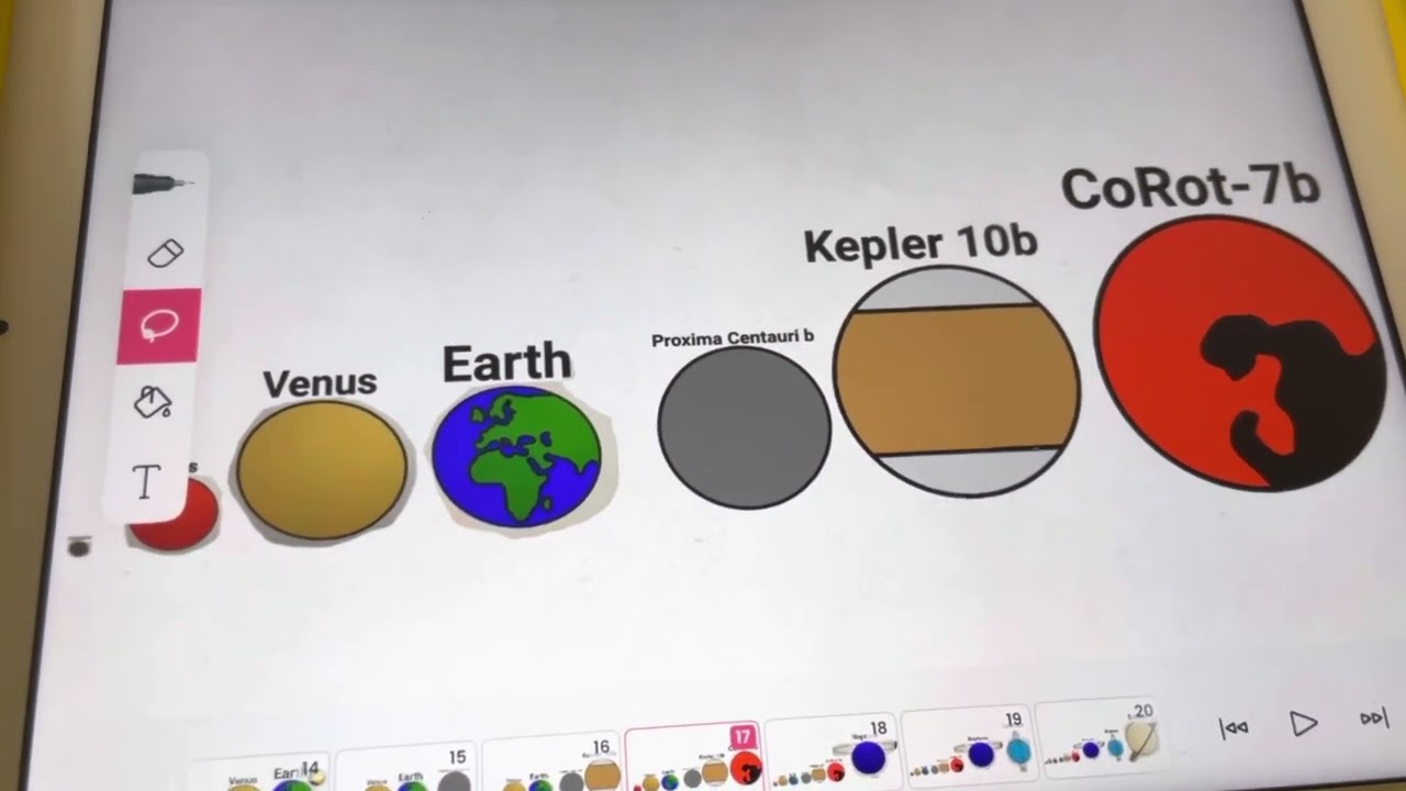 Kids Learning Tube but I Remade it (Planet Size Comparison)