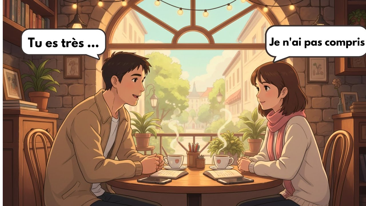 Simple French Conversation for Beginners | 8 Real-Life French dialogues (A1-A2)
