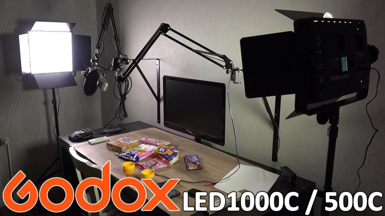 Godox LED1000C / 500C LED Videolicht [Unboxing / Review]