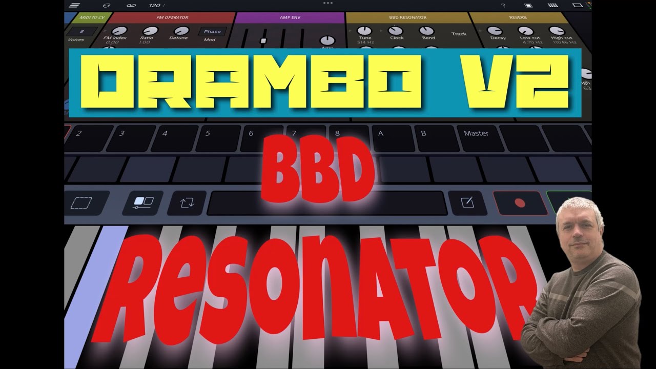 BeepStreet Drambo v2 - Demo / Tutorial 95: BBD Resonator