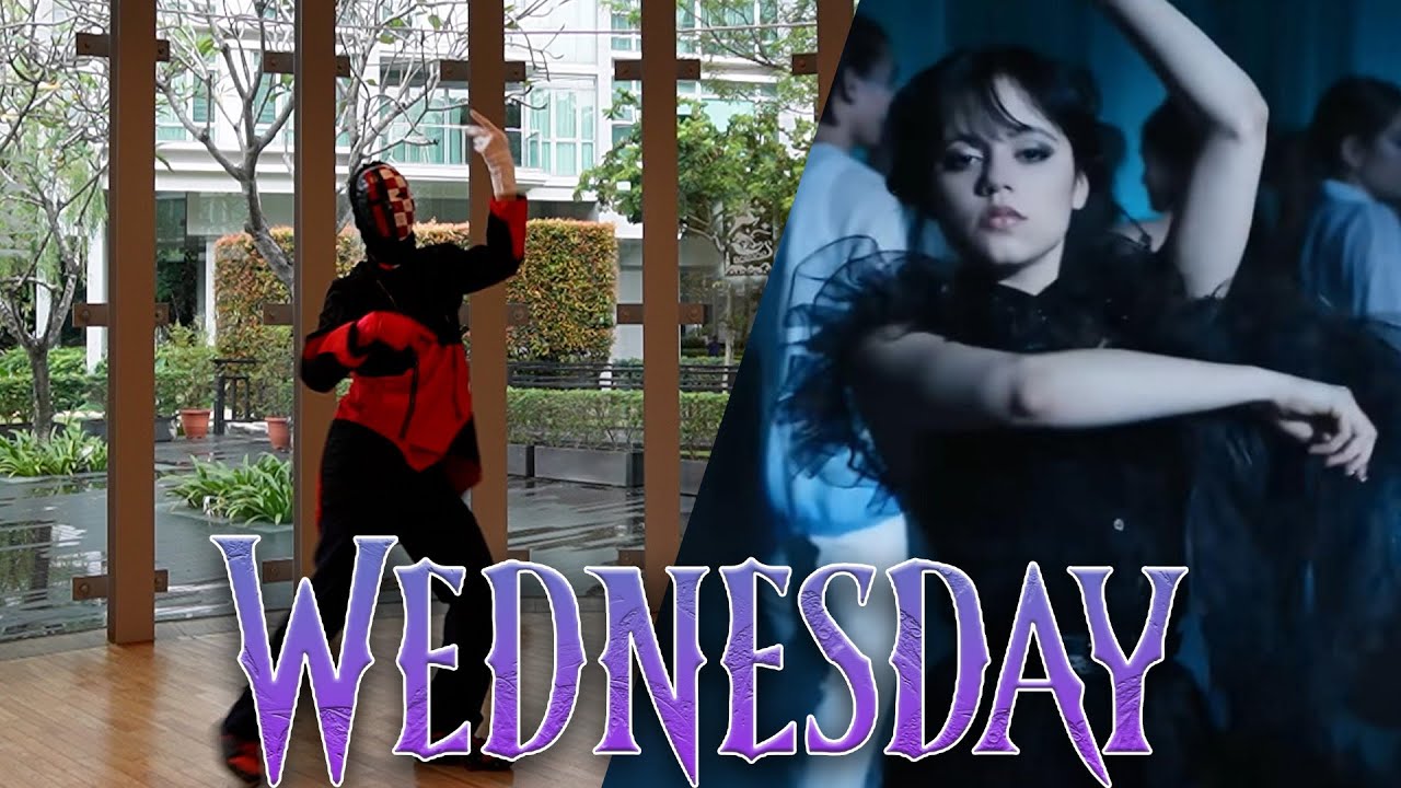 Wednesday Dance Cover | Lady Gaga - Bloody Mary (TikTok Remix) | Flaming Centurion Choreography
