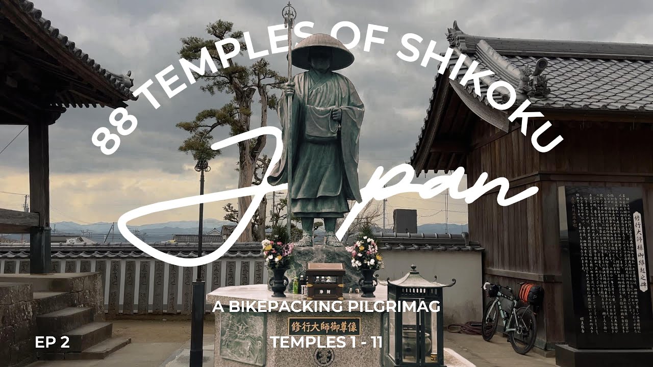 Exploring Japan’s 88 Temple Adventure by Bike! Temples 1–11