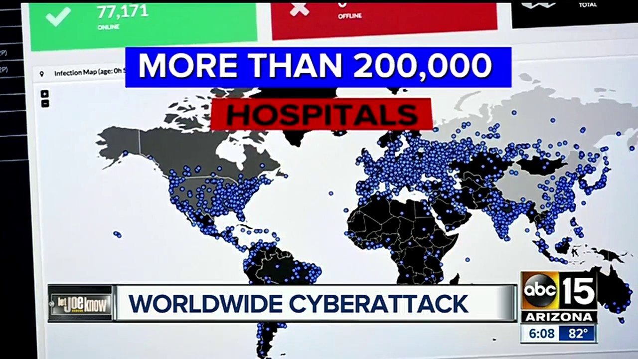 Cyberattack targets at least 200,000 agencies