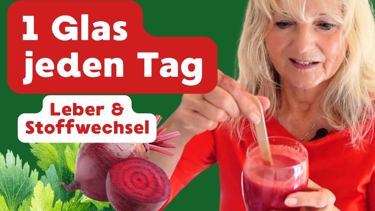 Ab 50/60: Müde, gestaut, Bauchfett? Warum ein einfacher Saft jetzt sinnvoll ist🍹