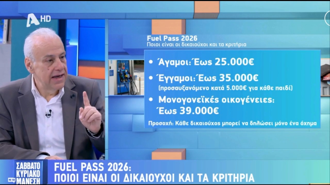 Fuel Pass: &Tau;&alpha; 3 &pi;&rho;ά&gamma;&mu;&alpha;&tau;&alpha; &pi;&omicron;&upsilon; &pi;&rho;έ&pi;&epsilon;&iota; &nu;&alpha; &xi;έ&rho;&epsilon;&iota;&sigmaf; &pi;&rho;&iota;&nu; &kappa;ά&nu;&epsilon;&iota;&sigmaf; &alpha;ί&tau;&eta;&sigma;&eta;