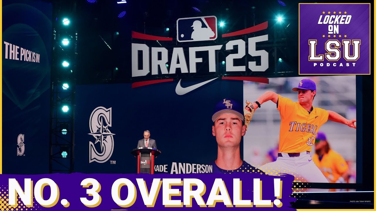 MLB Draft Day 1 Recap: LSU’s 8 Picks & Kade Anderson Drama!