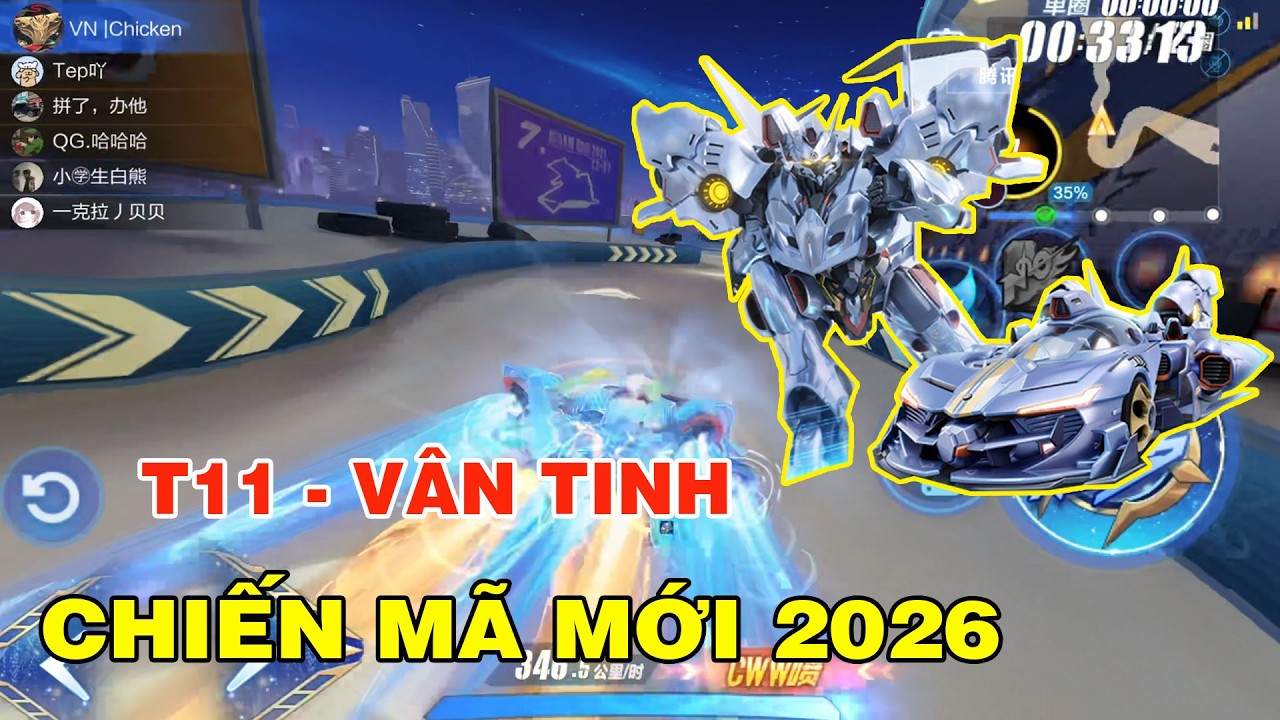 QQSpeed Mobile | Săn Và Review T11 Vân Tinh - Siêu Phẩm Mới 2026