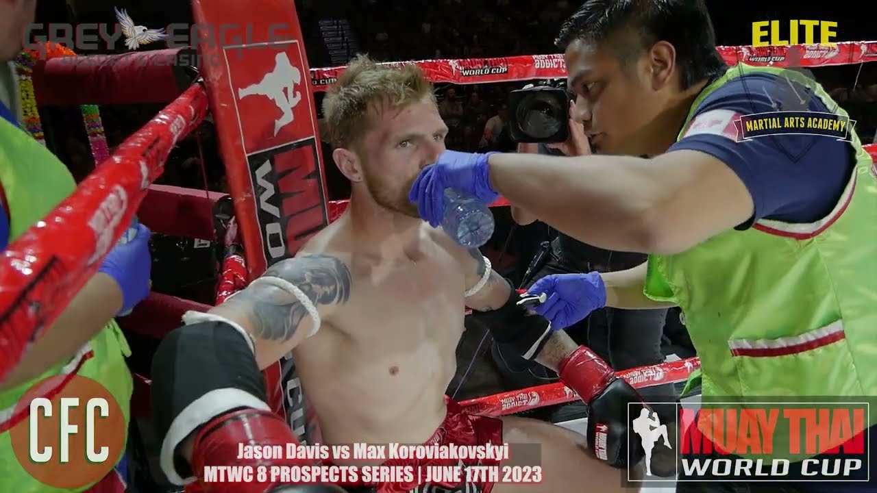 Jason Davis vs Max Koroviakovskyi | MTWC8 Prospects Series #combat #kickboxing #muaythai